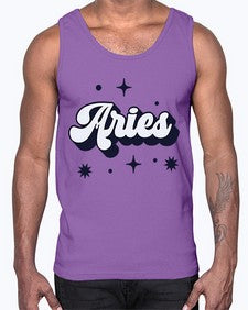 aries 133#- aries- Cotton Tank
