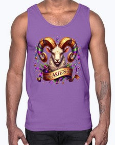 aries 136#- aries- Cotton Tank