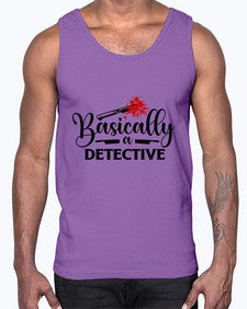 basically a detective 248#- true crime- Cotton Tank