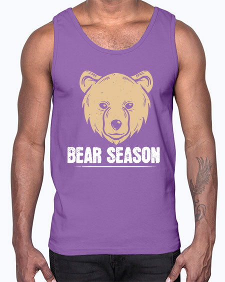 bear season 43#- bears - animals- Cotton Tank