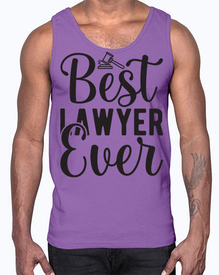 best lawyer ever 613#- lawyer- Cotton Tank