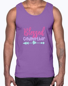 blessed godmother 104#- god parent- Cotton Tank
