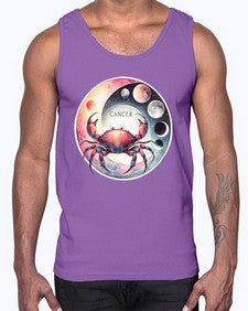 cancer 166#- cancer- Cotton Tank