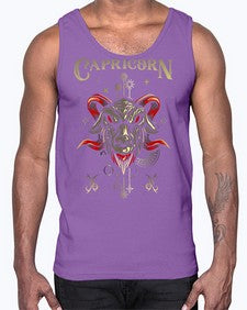capricorn 15#- capricorn- Cotton Tank