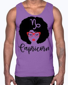capricorn 199#- capricorn- Cotton Tank