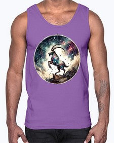 capricorn 202#- capricorn- Cotton Tank