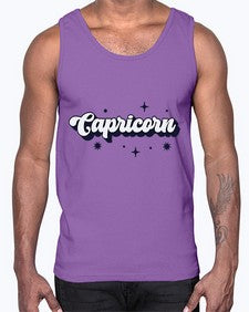 capricorn 205#- capricorn- Cotton Tank