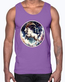 capricorn 211#- capricorn- Cotton Tank