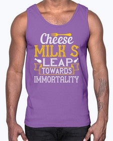 cheesemilks leap towards immortality 87#- cooking- Cotton Tank