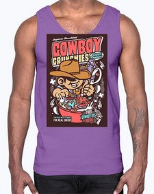 cowboy crunchies 345#- western- Cotton Tank