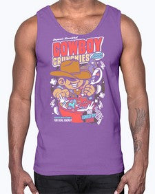 cowboy crunchies 346#- western- Cotton Tank