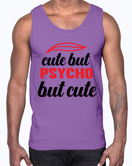 cute but psycho but cute 276#- general science- Cotton Tank