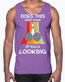 does this shirt make my 330#- bowling- Cotton Tank
