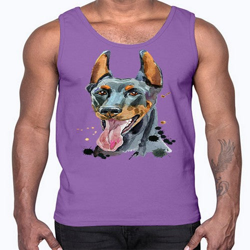 dog 105#- dogs- Cotton Tank