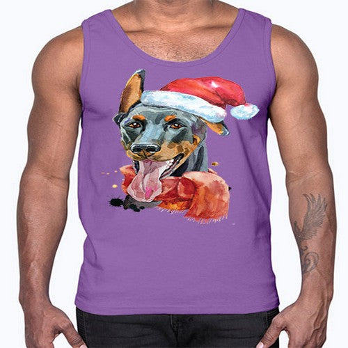 dog hat 106#- dogs- Cotton Tank