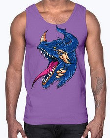 dragon 173#- dragon- Cotton Tank