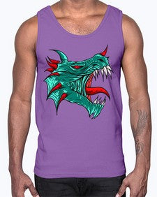 dragon 174#- dragon- Cotton Tank