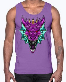 dragon 175#- dragon- Cotton Tank