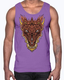 dragon 176#- dragon- Cotton Tank