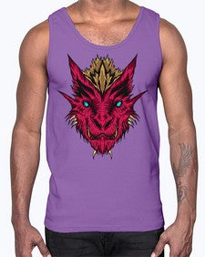 dragon 182#- dragon- Cotton Tank