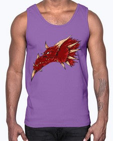 dragon 185#- dragon- Cotton Tank