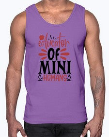 educator of mini humans Style 133#- teacher- Cotton Tank