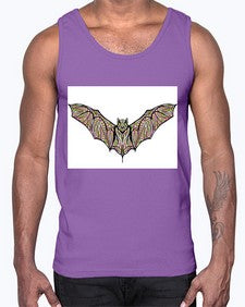 ethnic bat 415#- mandala- Cotton Tank