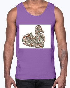 ethnic duck 420#- mandala- Cotton Tank