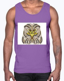 ethnic eagle 421#- mandala- Cotton Tank