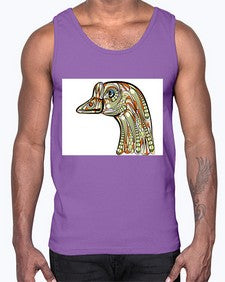 ethnic geese 424#- mandala- Cotton Tank