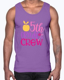 fifth grade crew 61#- fifth grade- Cotton Tank