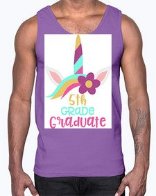 fifth grade graduate 71#- fifth grade- Cotton Tank