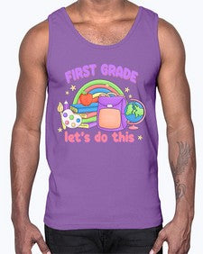 first Grade Lets Do This 144#- first grade- Cotton Tank