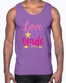 first Grade Love 148#- first grade- Cotton Tank