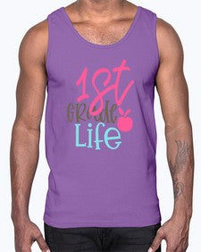 first grade design 121#- first grade- Cotton Tank