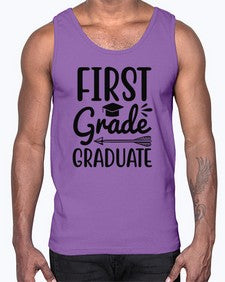 first grade graduate 138#- first grade- Cotton Tank
