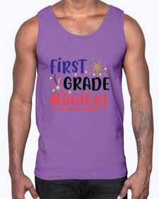 first grade magical 149#- first grade- Cotton Tank