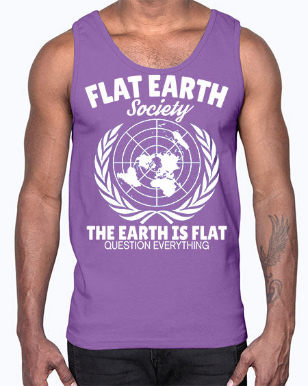 flat earth society 23#- nature- Cotton Tank