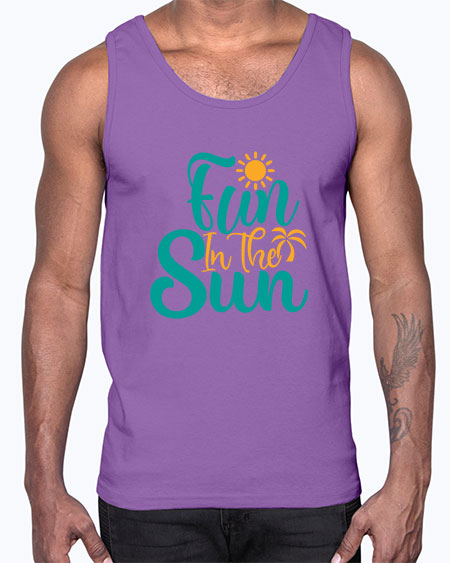 fun in the sun Style 104#- summer- Cotton Tank