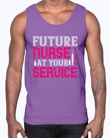 future nurse at your Style 813#- nurse- Cotton Tank