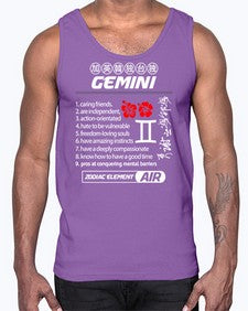 gemini 242#- gemini- Cotton Tank