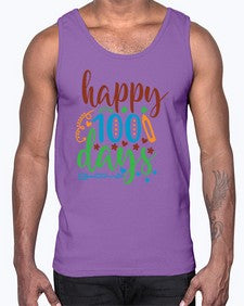 happy one hundred days 244#- one hundred days- Cotton Tank