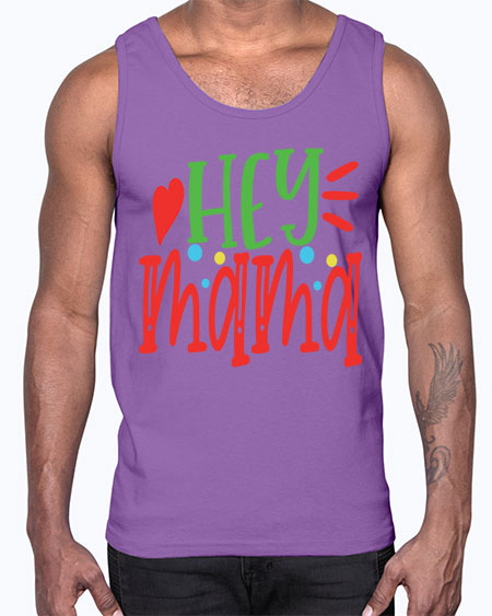 hey mama Style 16#- autism- Cotton Tank