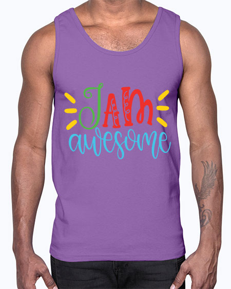 i am awesome Style 18#- autism- Cotton Tank