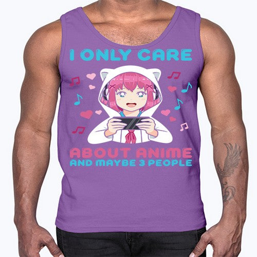 i only care about anime and maybe people234#- anime- Cotton Tank
