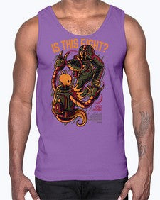 is this fight 669#- art pop art- Cotton Tank