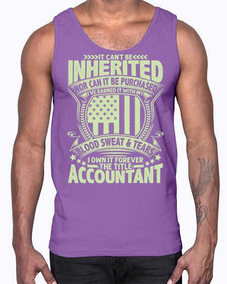it cant be inherited accountant 996#- accountant- Cotton Tank