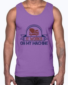 it work on my machine Style 247#- engineer- Cotton Tank