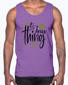 its a Aries thing 261#- aries- Cotton Tank