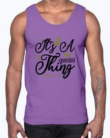 its a Gemini thing 266#- gemini- Cotton Tank